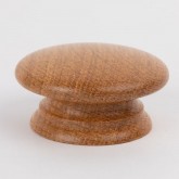 Knob style A 55mm oak lacquered wooden knob